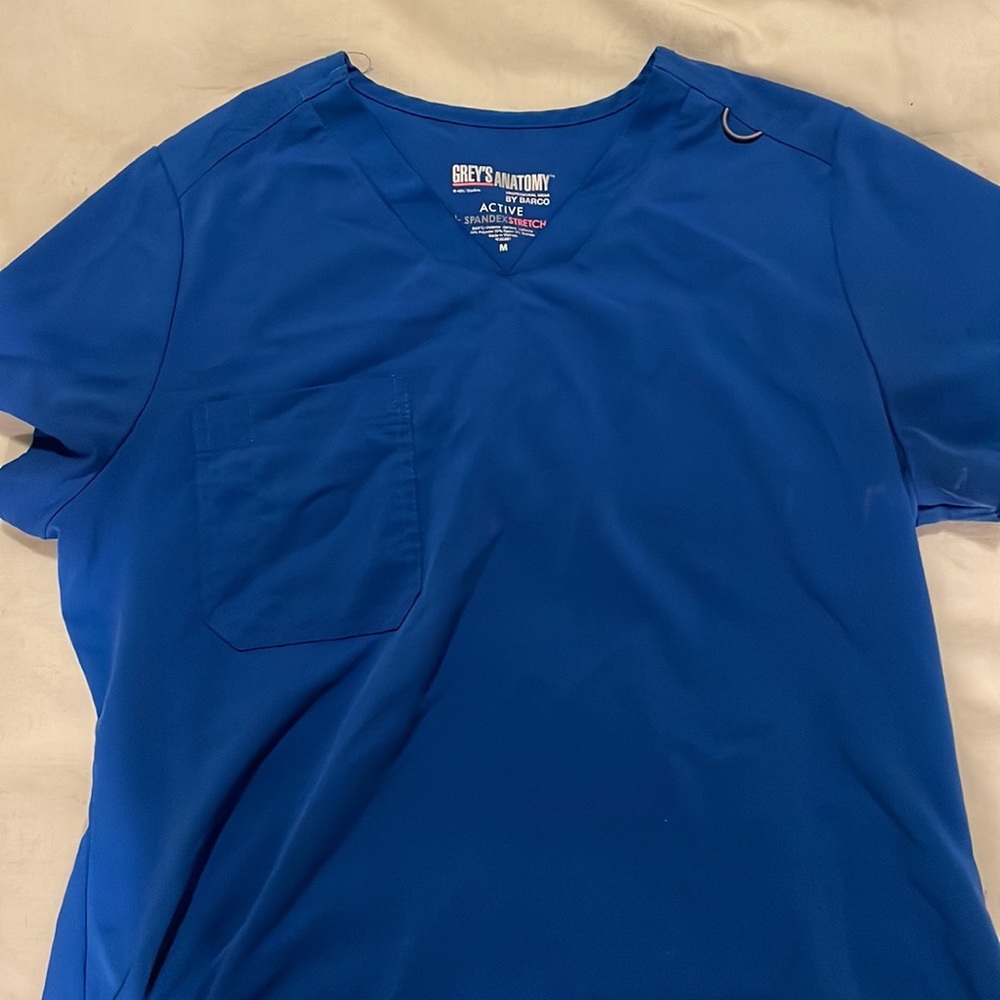 Greys anatomy by barco scrub top